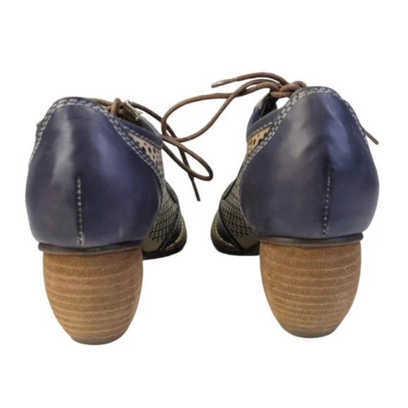 L'Artiste Spring Step Gabriel Heeled Oxfords EUC  $139  Size 35 US 5   S3598 - Picture 10 of 10